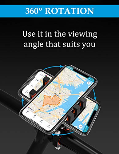 Supporto Cellulare Moto Bici Alluminio Universale