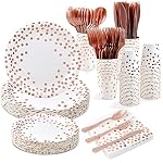 Party Plates Roses