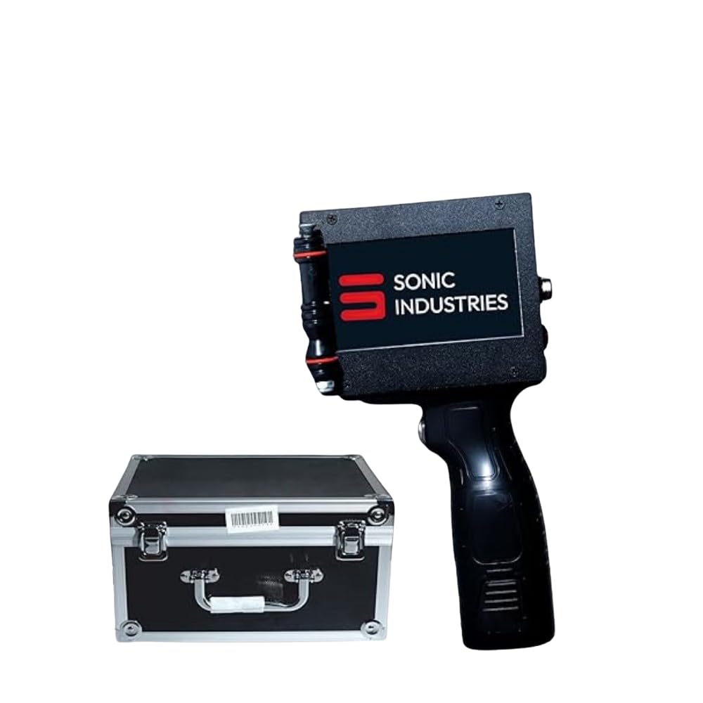 SONIC INDUSTRIES Thermal Inkjet Printer for Product Label Barcode and QR Code Printing Handheld Portable Device for Date MRP and Expiry Marking in Food and FMCG Production Lines-image-21