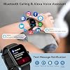 Smart Watch para Hombre Mujer con Alexa Integrado, Llamadas Bluetooth, Pantalla Táctil HD de 1.83'', Rastreador de Fitness con Monitor de Ritmo Cardíaco/Sueño, 120+ Modos Deportivos, Resistente al Agua IP68 para Android e iOS 4