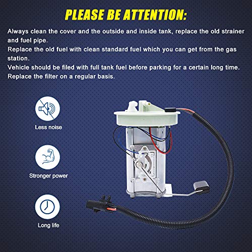 Fuel Pump Module Assembly E7127Mn Fits 1999 2000 2001 2002 2003 2004 Grand Cherokee Topscope Fp67662M #TOP1