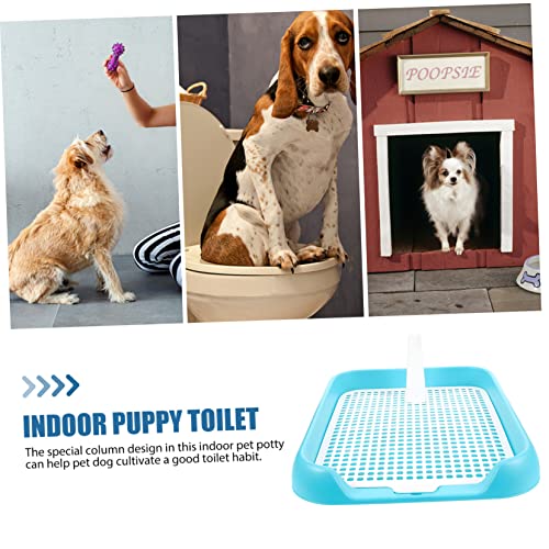 MARMERDO Bandeja de plástico para banheiro para animais de estimação, bandeja de xixi para cães para