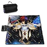 FASHIONDIY Code Geass Imperméable Tapis de Pique-Nique Extérieur Antidérapant Randonnée, Camping, Sortie, Tapis de Sol