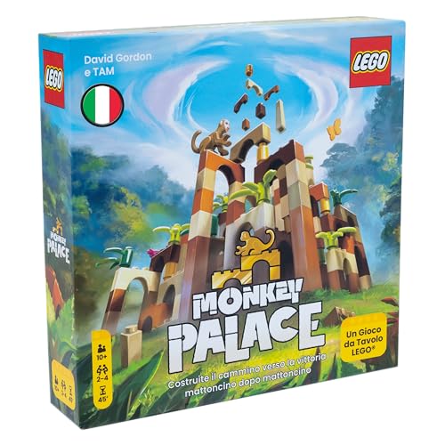 Asmodee – MONKEY PALACE: GIOCO DA TAVOLO LEGO – Costruisci la...
