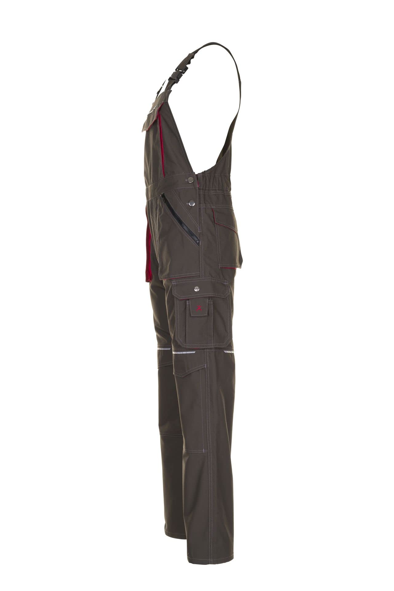 Planam Peto de Basalto MFH Basalt - Mono de trabajo (talla 48), color azul y rojo Hombre (Pack de 1)