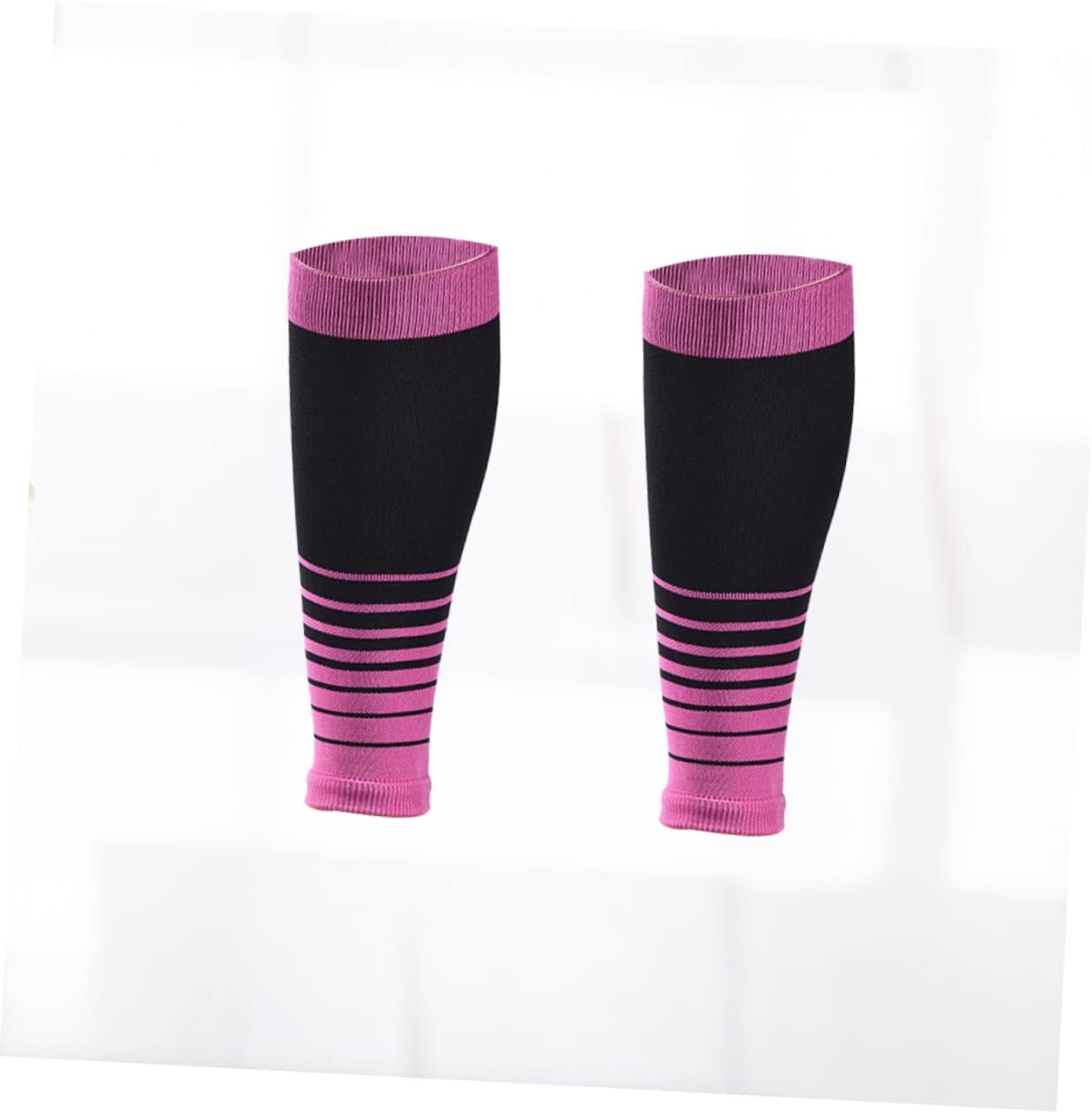 Calf Compression Sleeve for Running Jogging Elastic Leg Sleeve for Men Women Performance Support for Sports Activities 1 Pair Purple
