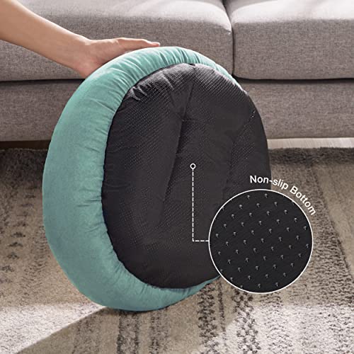 Tempcore Cat Bed For Indoor Cats, Machine Washable Cat Beds, 20 Inch Pet Bed For Cats Or Small Dogs,Anti-Slip & Water-Resistant Bottom #TOP3