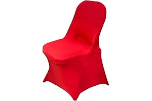 HAINARverS Premium Red Folding Chair Covers