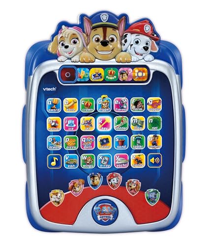 Vtech PAW Patrol: Light-Up Missions Pup Pad, Official PAW Patrol Toy, Interactive & Educational, Teaches Letters, Phonics & Words, Suitable for Ages 3, 4, 5+ Years, English Version