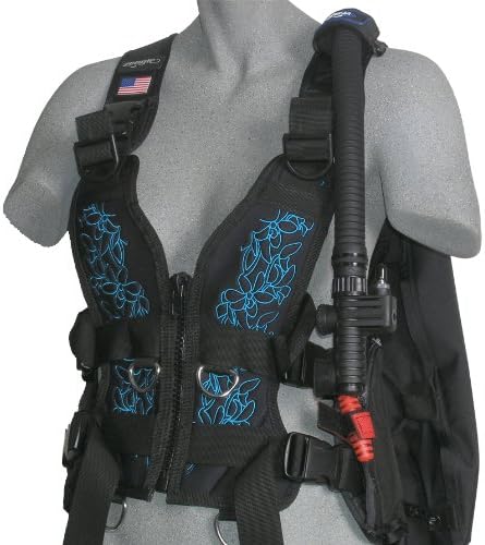 Zeagle Zena Women's BCD (Blue Floral, XSmall)