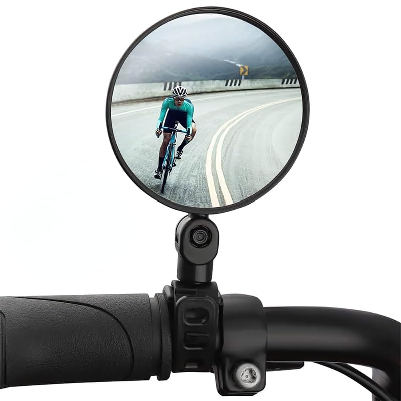 Drumstone 𝟏𝟓 𝐘𝐞𝐚𝐫𝐬 𝐆𝐮𝐚𝐫𝐚𝐧𝐭𝐞𝐞, bicycle mirror for rear view with 360° rotation, universal handlebar fit for bikes and cycles, enhances riding safety, perfect for outdoor riders-picture-10