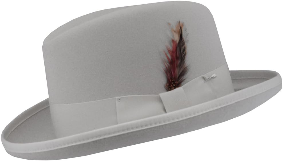 DelMonico Godfather Wool Felt Homburg by Capas