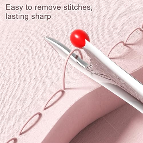 VEAREAR Passador de agulha plug-in, 2 em 1, ferramenta de costura rosqueadora de agulha, removedor e