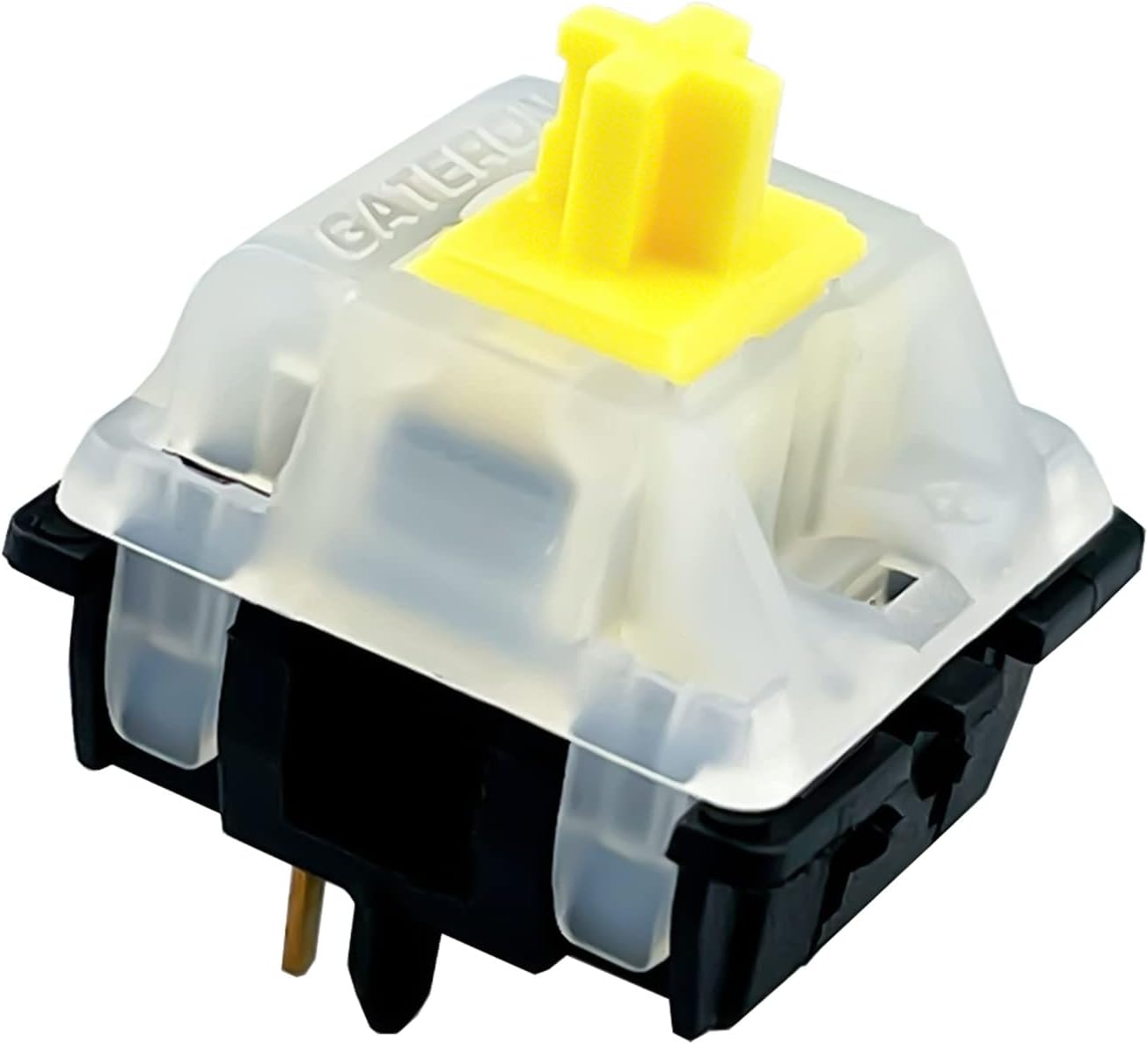 Gateron KS3X47 Milky Yellow Switches Keyboard MX 5 pin Switches