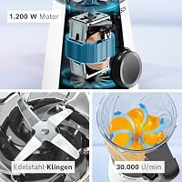Bosch VitaPower Serie 4 Standmixer und Smoothie-Maker MMB4151W, Weiß – Ansicht 5
