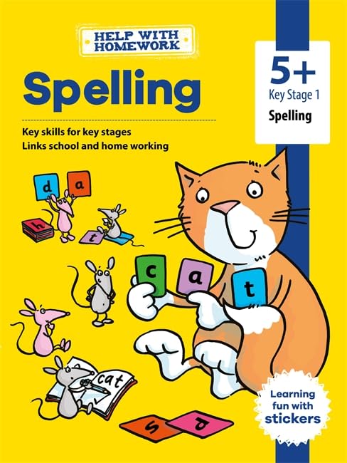 Help With Homework: 5+ Spelling (Essential Workbks HWH Xtra PG3)