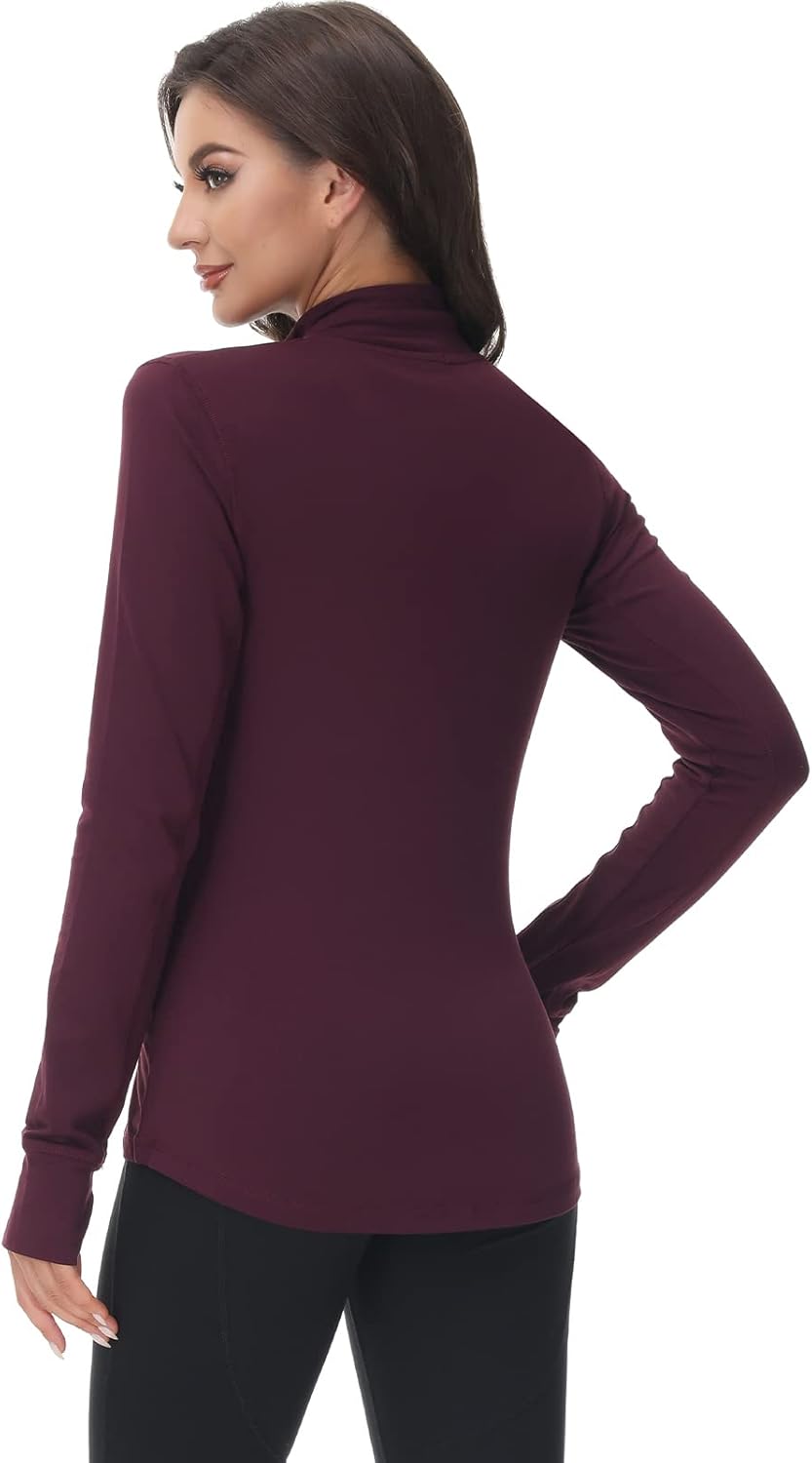 COZZIPLUS Women's Athletic Running Jacket - Lightweight Full Zip Workout Jacket with Thumb Holes & Pocket - Image 3