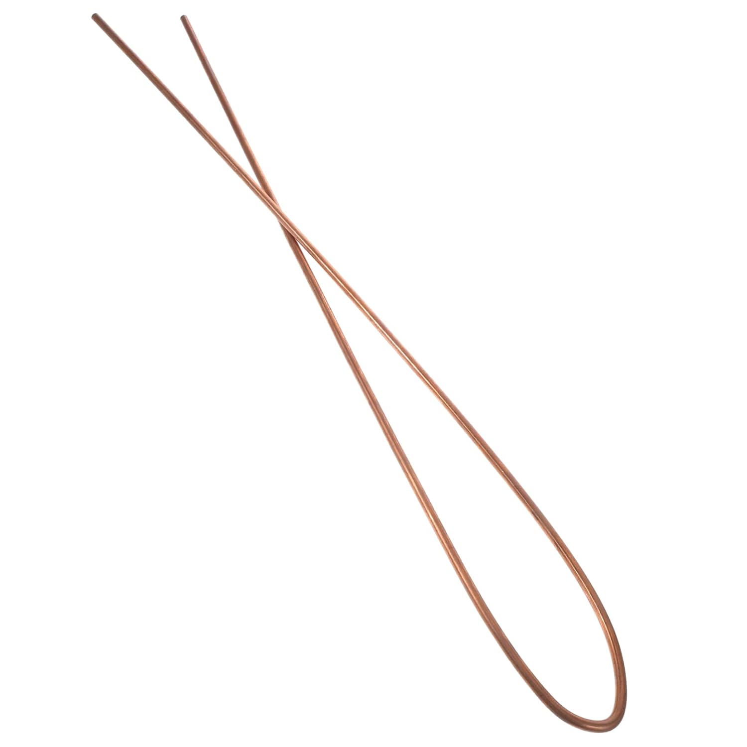 Luxshiny 2pcs Copper Round Bar Rod Diameter Copper for Metalworking Crafts and Electrical Applications