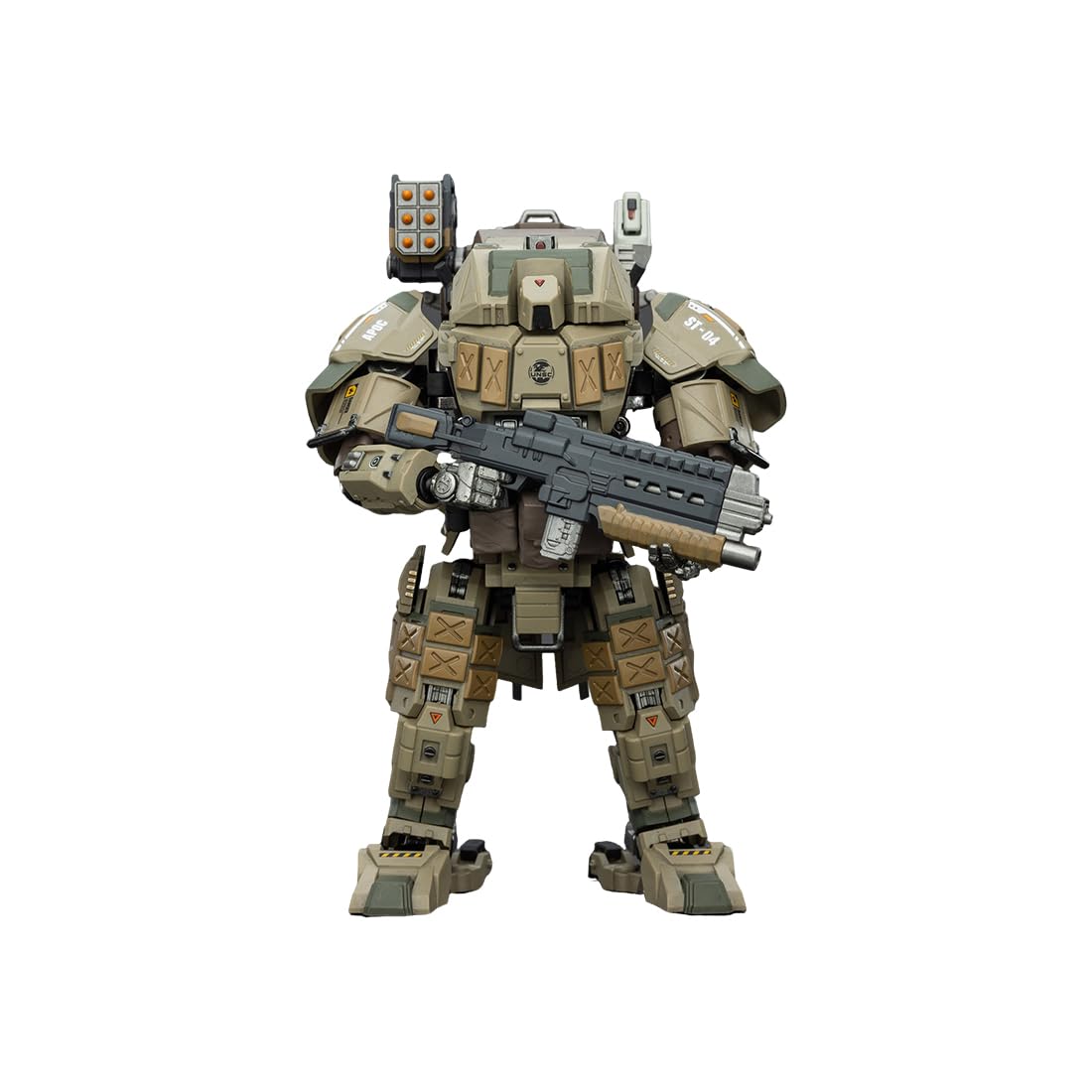 Figura de acción a escala 1/25, modelo militar mecha con articulaciones totalmente articuladas y desmontable, accesorios realistas para exhibición de escritorio, construcción de escenas