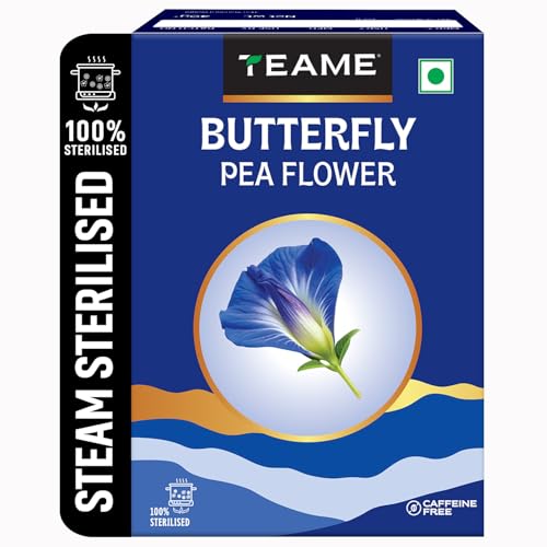 Image of TE-A-ME Butterfly Pea Tea - Blue Pea Tea - 50 gram | Helps Relieve Stress | Caffeine Free - Herbal Tea