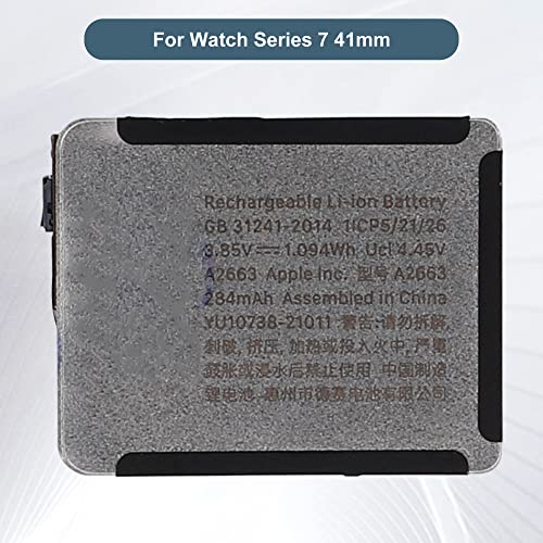 E-YIIVIIL Replacement Battery A2663 Compatible with Watch Series 7 41mm with Tools