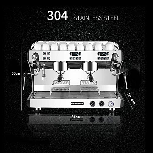 ZHANGTAOLF Gran máquina de café automático Comercial de un botón, máquina de café multifunción, Tubo de Vapor… - Imagen 8
