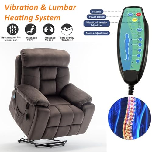 Sillón reclinable eléctrico para adulto mayor miniatura 3
