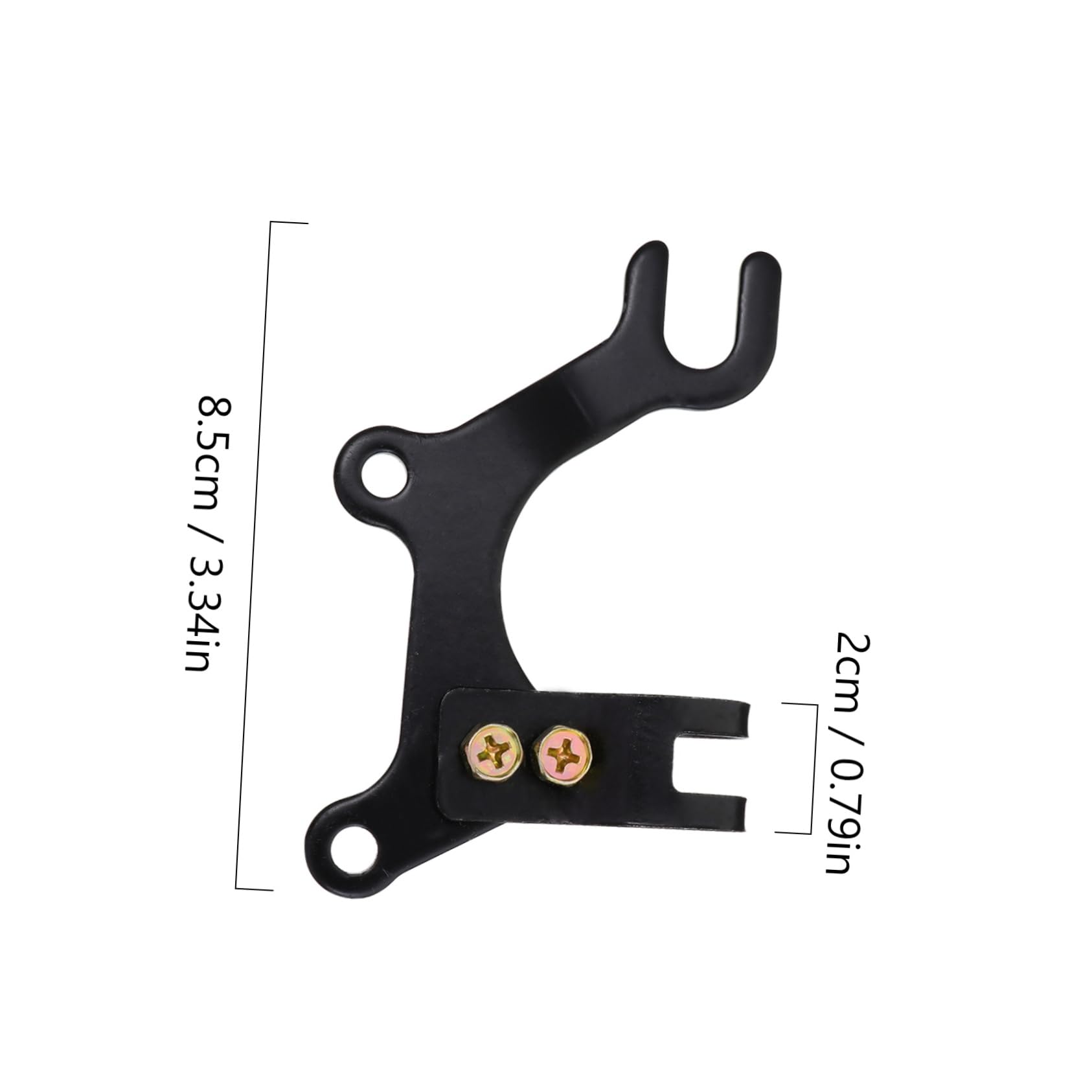 balacoo 2Pcs Disc Brake Adapter Bracket for Bicycle Frame Easy to Install Bike Brake Support for Upgrading Standard Bikes to Disc Brake Systems