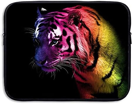 Custodia protettiva per custodia per laptop,Big Tiger Tiger  arcobaleno,Copri borsa per valigetta per notebook 15.6 pollici : Amazon.it:  Informatica