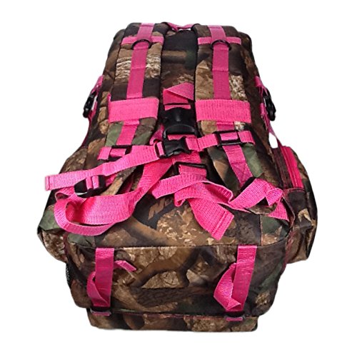 Mochila de senderismo camuflada digital 21 pulg rosa miniatura 6