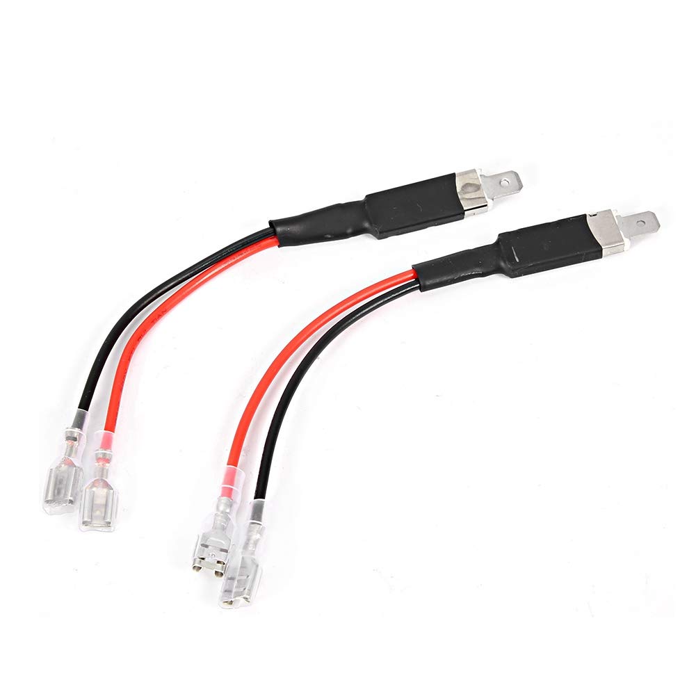 Cavo connettore cablaggio 2pcs H1 LED adattatore per conversione singola per lampadine