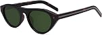 VANLINKER Lunettes de soleil rétro petites ovales pour les femmes Hommes Trendy Narrow Rond Cateye Shades VL9915