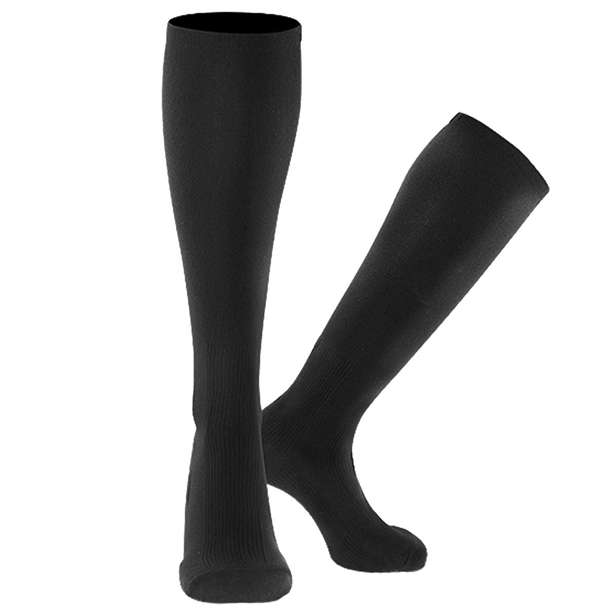 MIFIRE Compression Flight Travel Socks, Anti-Fatigue and Anti-Swelling Feet and Legs, Unisex DVT Flexible Support and Adjustable Miracle Sock for Men and Women