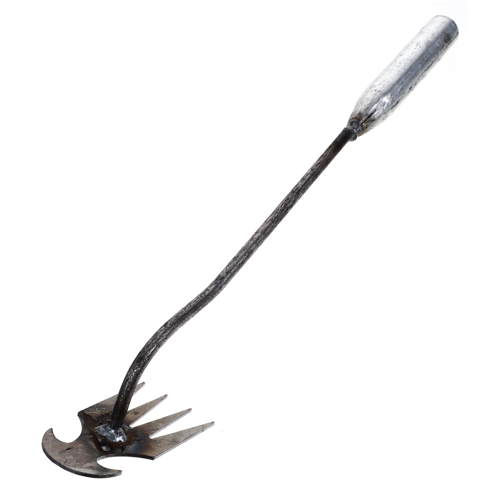 Mipcase Durable Removal Tool with Ergonomic Handle Multi Function Garden Rake for Efficient Lawn Care Sharp Blades for Root Uprooting and Weeding Tasks