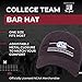 The Game NCAA Adult Bar Hat - Garment Washed Twill - Embroidered Design - Elevate Your Style and Show Your Team Spirit (North Carolina Tar Heels - Navy, Adjustable)