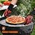 Onlyfire BBQ Gloves 1472°F Heat Resistant Grill Gloves Fireproof Oven Gloves for Cooking, Grilling, Barbecue, Smoker, Baking, Frying, Red