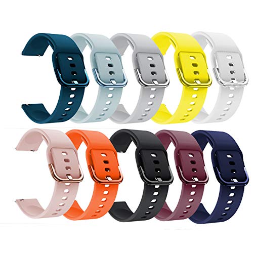 Senter Band for Xiaomi Haylou Solar LS05 Band,22mm Soft Silicone Sport Replacement Strap Band Compatible with Xiaomi Haylou Solar LS05 Smart Watch