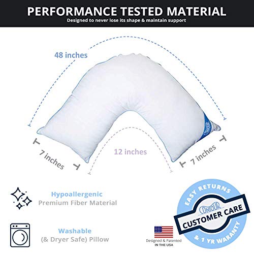 Contour Products L Shaped Bed Pillow - Thumbnail 5