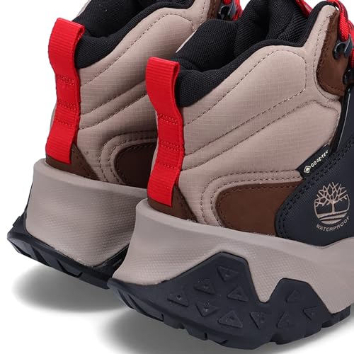 Image of Timberland mens Motion Scramble Mid Lace Up Gore-tex Hiking Boot