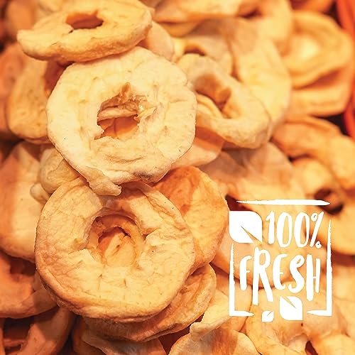 Herbaila Dried Apples 1Lb, Apple Slices. Chewy Soft Dried Apples No Sugar Added thumb #6