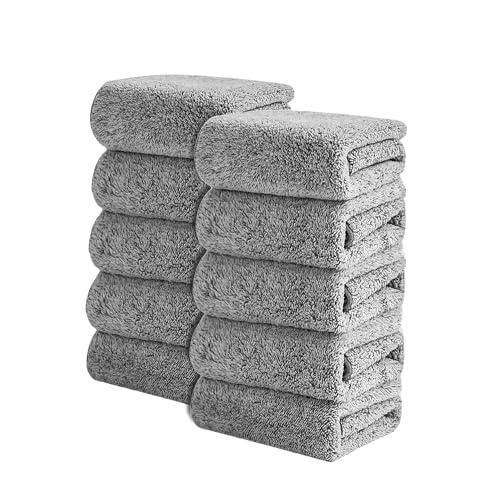 20 Pcs Ultra Absorbent Microfiber Cleaning Cloths