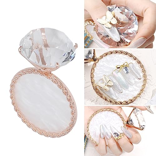 Paleta de Arte para Uñas Resina Doble Cara Mezcladora miniatura 6
