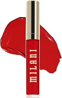 Stay Put Longwear Liquid Lipstick - Smudge-Proof, Kiss-Proof, and Fade-Resistant Formula for All-Day Wear - Red Flag
