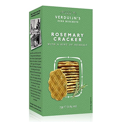 Crackers con romero y sal