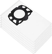 Vacuum Cleaner Bags for Kärcher WD4, WD5, WD6 Fleece Filter Bags KFI 487, Vacuum Bags for Kärcher MV 4, MV 5, MV 6, WD5P, WD6P Filter Bags, Fleece Filter Bags, 2.863-006.0 Wet Dry Vacuum Cleaner Bags