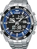 Ø 32,0 x 8,0 mm Lorus Herren Analog-Digital Quarz Uhr mit Metall Armband RW629AX5