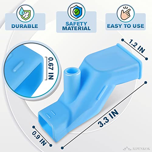 Silicone Faucet Extender for Bathroom Sink - 3Pcs Kitchen Sink Faucet Extender for Kids Tooth Brushing Gargle Washing Extension for Faucet Bathroom Sink Filter Water Faucet - Kids Bathroom Accessories