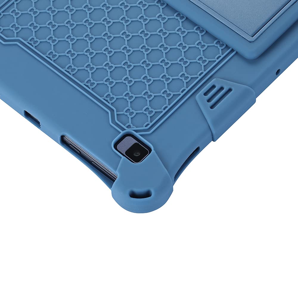 YHFZR Custodia Cover per Teclast T40 Air 10,4 Pollici, Ultra Leggero Protettiva Cover in Silicone con Supporto per Bambini per Teclast T40 Air 10 ,4 Pollici, Blu Scuro