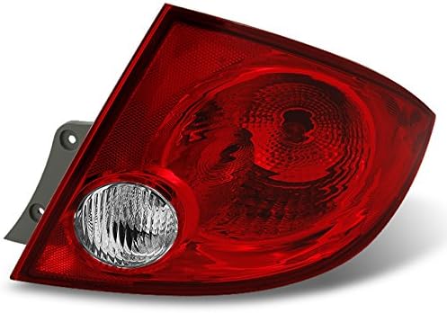 AKKON - For Chevy Cobalt |Pontiac G5 Pursuit 4Dr Sedan Red Clear Passenger Right Side Rear Tail Light Repalcement