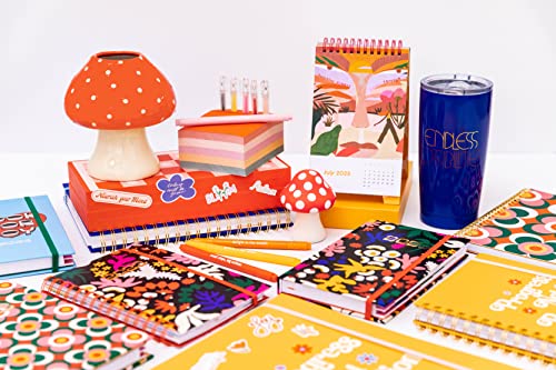 ban.do Vaso decorativo in ceramica, vaso da fiori alla moda, decorazione unica per casa/cucina/ufficio, fungo - immagine 10